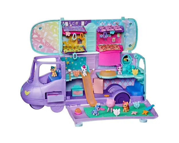 Mini rulota cu accesorii Hasbro My Little Pony Magic Van