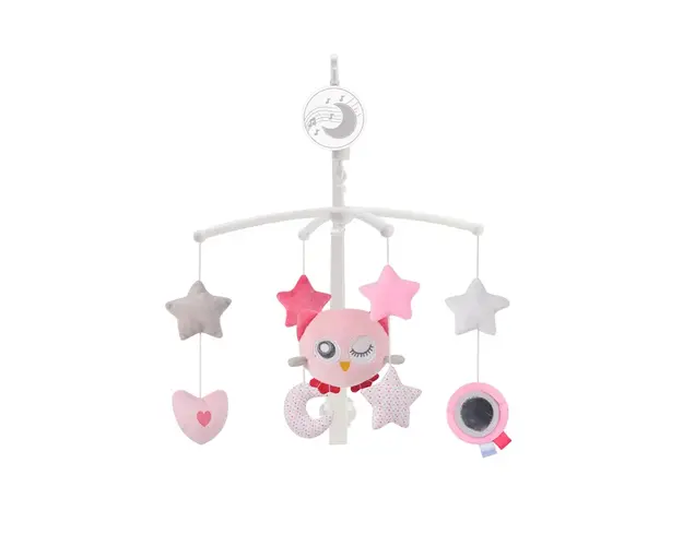 Carusel pentru patut Moni Dreamy Pink