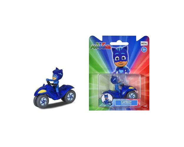 Motocicleta Dickie Pj Mask Cat Boy Moon Rover