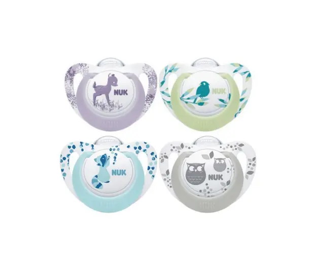 Set 2 suzete silicon Nuk Genius 18 luni +
