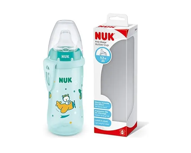 Cana cu duza din silicon Nuk Active Cup Mix