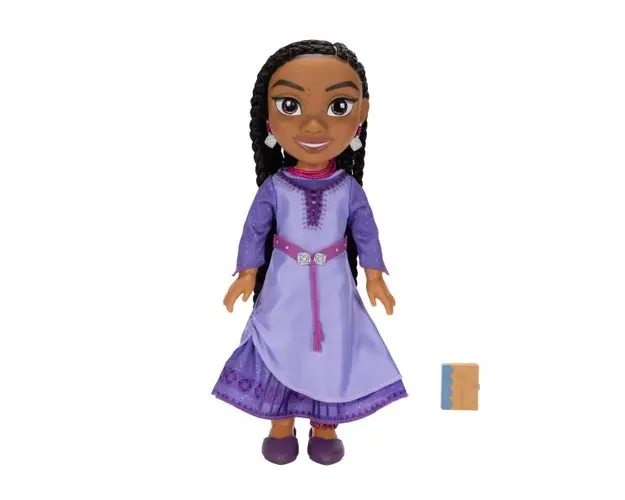 Papusa aventuriera Disney Wish Asha 38 cm