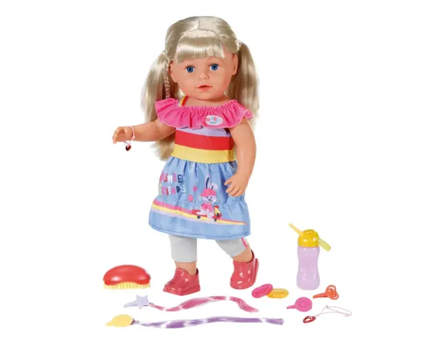 Papusa Baby Born Surioara blonda 43cm