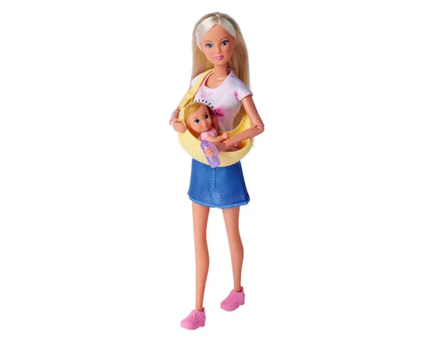 Papusa cu port bebe Simba Steffi Love 29 cm