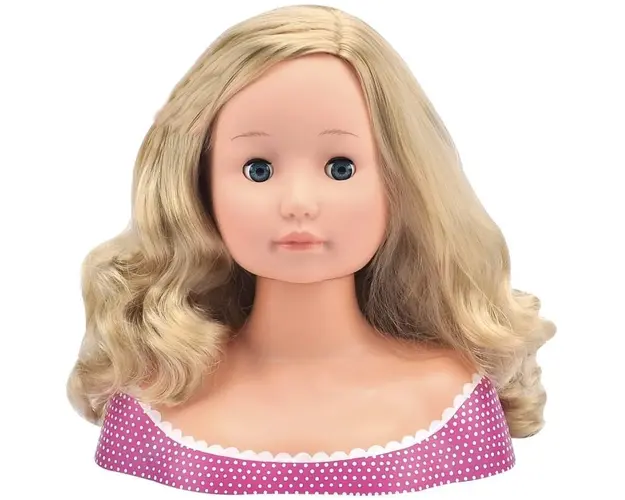 Cap de coafat si machiat cu accesorii Molly Beauty