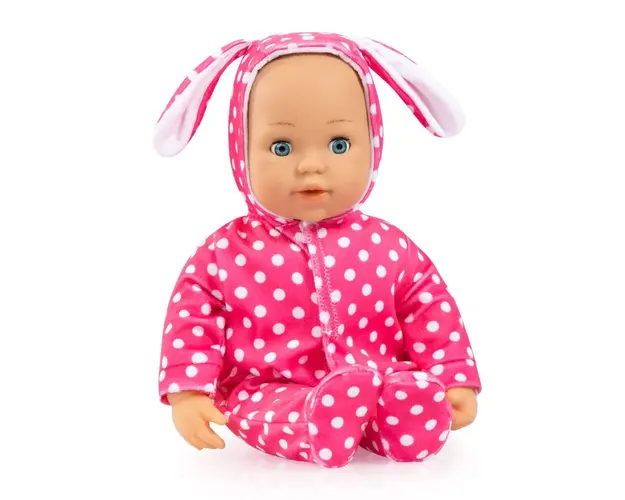 Papusa interactiva Bayer Anna First Words Baby 38 cm