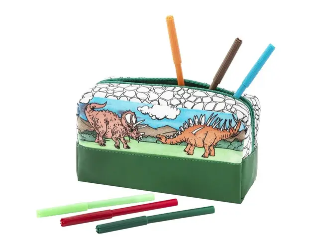 Penar de colorat cu dinozauri
