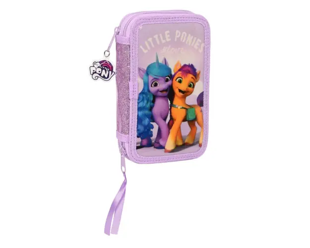 Penar dublu echipat 28 piese My Little Pony 12.5x4x19.5 cm