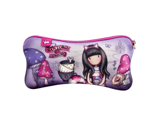 Penar tip pouch din neopren Gorjuss Cheshire Cat