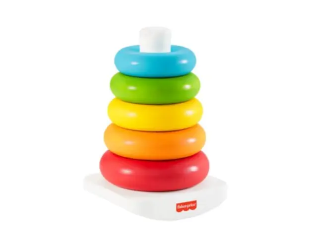 Piramida cu 5 inele Fisher Price Rock A Stack
