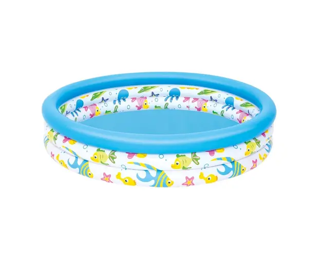 Piscina cu inele gonflabila Bestway 112 x 25 cm Coral 51226