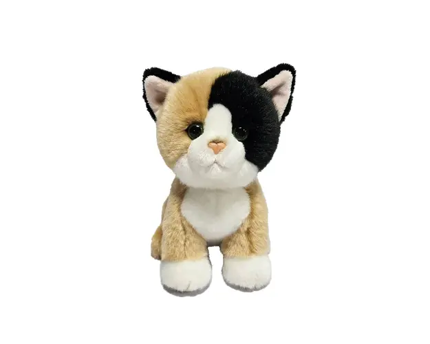 Pisica Calico de plus Silky 18 cm
