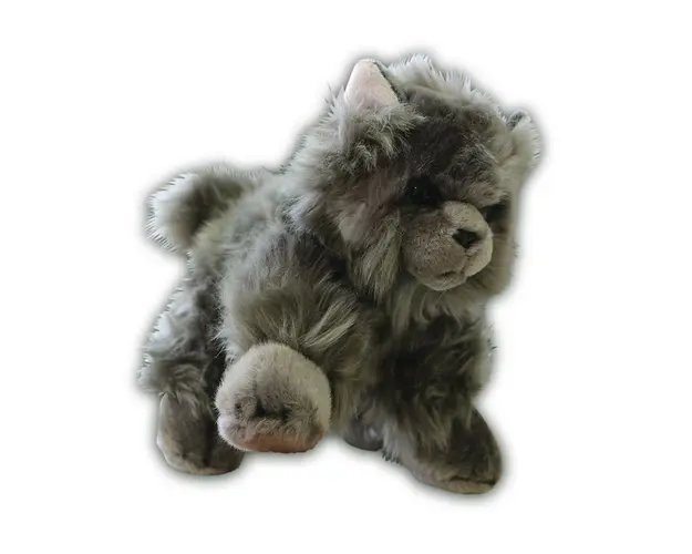 Pisica persana de plus Silky 23 cm