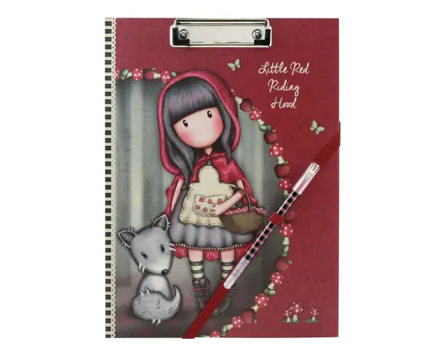 Planificator cu clip board Gorjuss Little Red Riding Hood