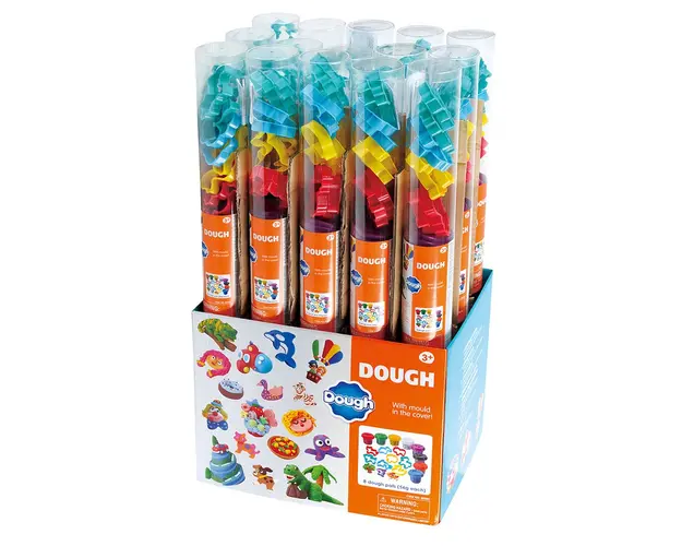 Plastilina in tub cu forme PlayGo