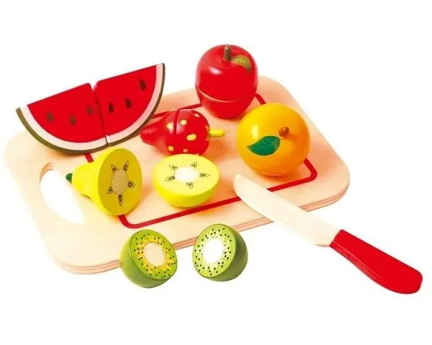 Platou cu fructe din lemn New Classic Toys