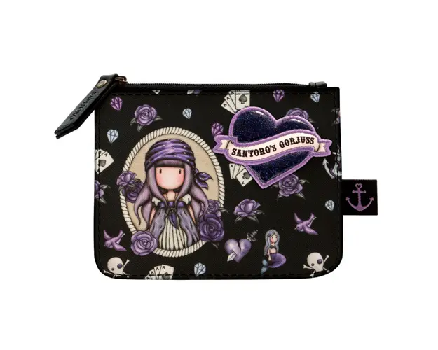Portofel mic plat Gorjuss Sea Nixie