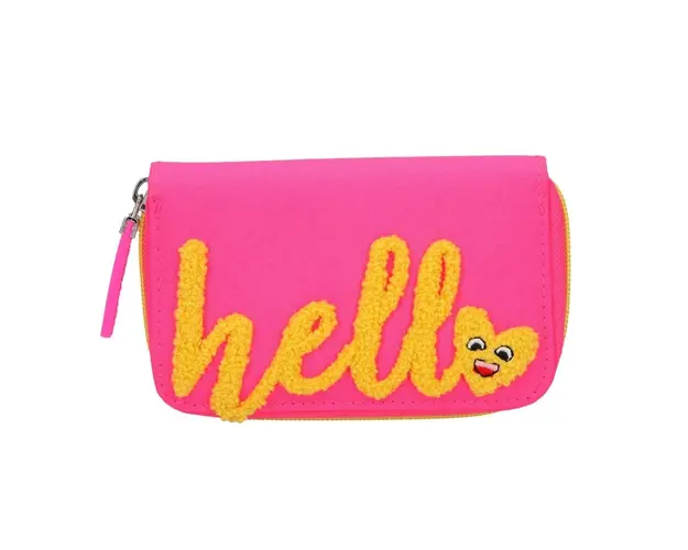 Portofel Top Model Hello Pink 15x10x3 cm