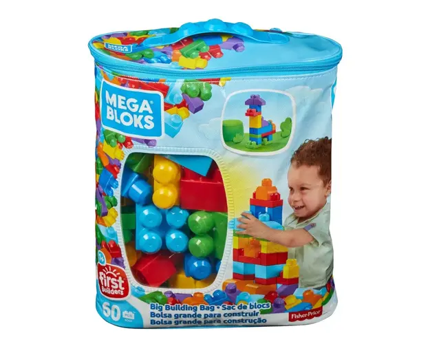 Primele mele cuburi de construit Mega Bloks 60 piese