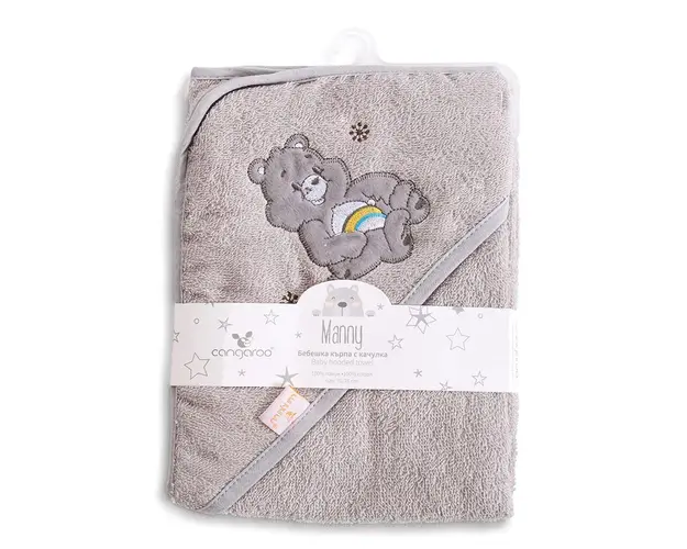 Prosop de baie Cangaroo Manny 76 x 76 cm Grey