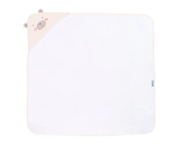 Prosop de baie cu gluga Kikka Boo Terry My Teddy 90x90 cm