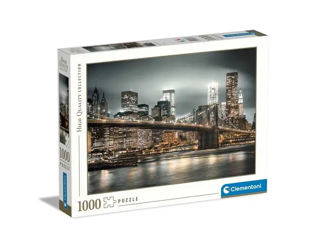 Puzzle 1000 piese Clementoni High Quality Collection New York Skyline 39366