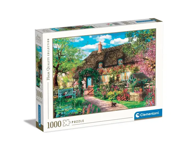 Puzzle 1000 piese Clementoni High Quality Collection Old Cottage