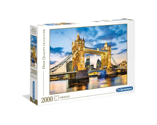 Puzzle 1000 piese Clementoni HQ Collection Tower Bridge at Dusk 32563