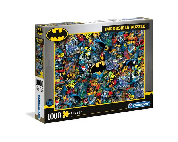 Puzzle 1000 piese Clementoni Impossible Batman