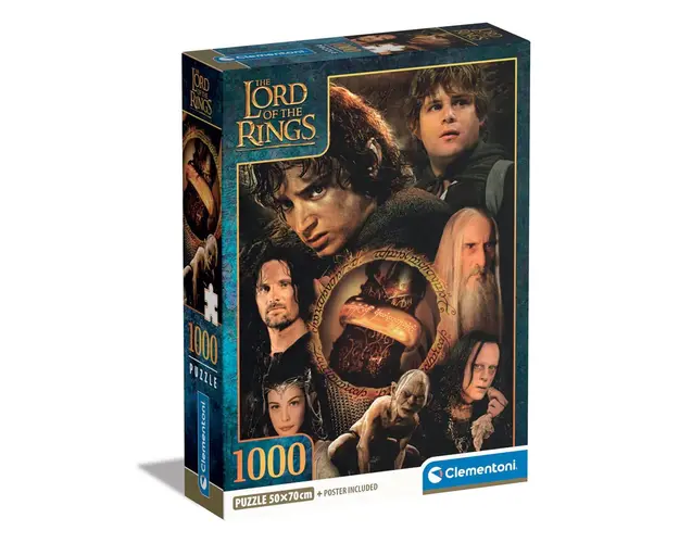 Puzzle 1000 piese Clementoni Lord Of The Rings 39907