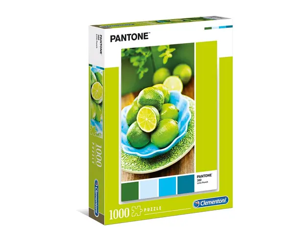 Puzzle 1000 piese Clementoni Pantone Lime Punch