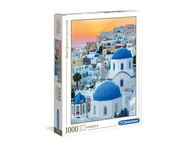 Puzzle 1000 piese Clementoni Santorini
