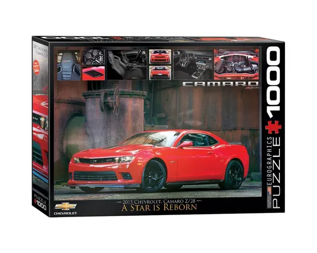 Puzzle 1000 piese Eurographics Chevrolet Camaro Z/28 A Star Is Reborn