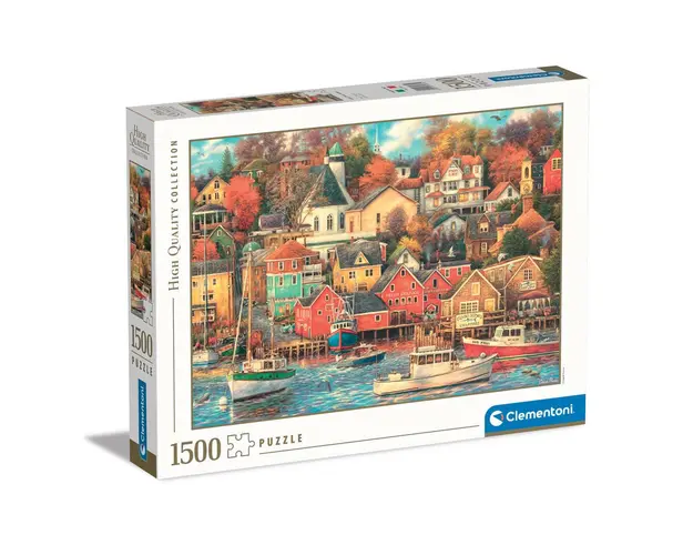 Puzzle 1500 piese Clementoni High Quality Collection Good Times Harbor