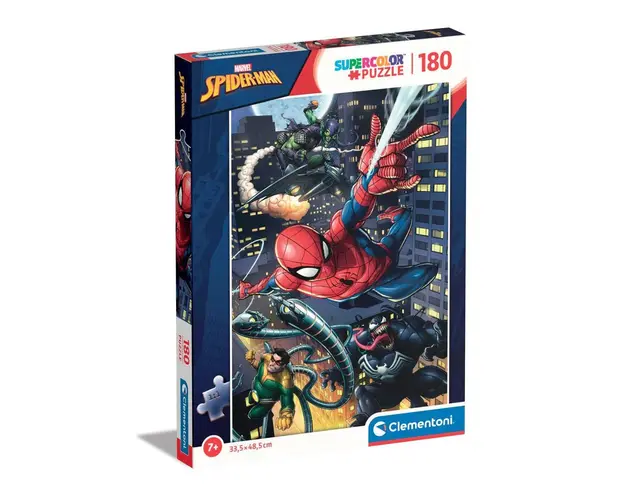 Puzzle 180 piese Clementoni Supercolor Spiderman 29782