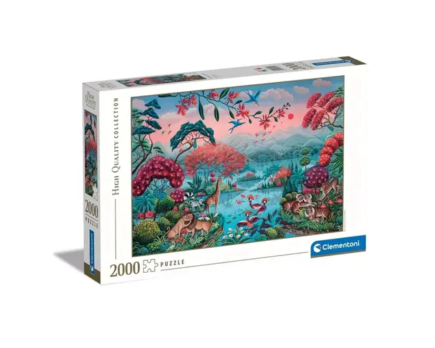 Puzzle 2000 piese Clementoni High Quality Collection The Peaceful Jungle