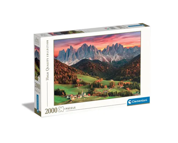 Puzzle 2000 piese Clementoni High Quality Collection Val Di Funes