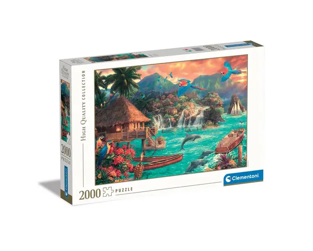 Puzzle 2000 piese Clementoni Island Life