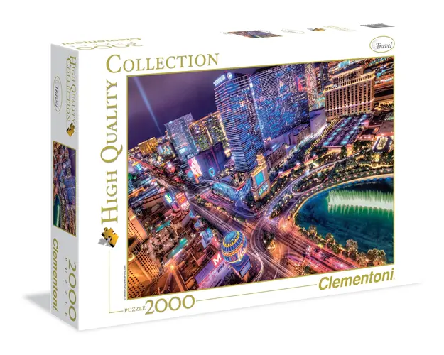 Puzzle 2000 piese Clementoni Las Vegas