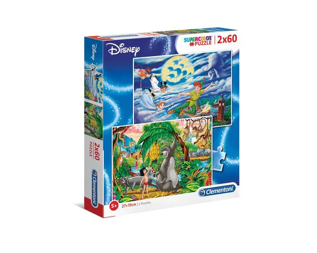 Puzzle 2x60 piese Clementoni Disney Classic