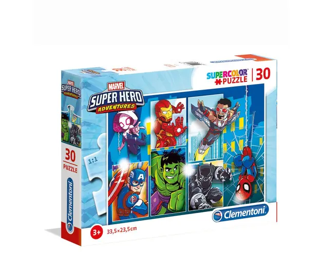 Puzzle 30 piese Clementoni Marvel Super Hero Adventures