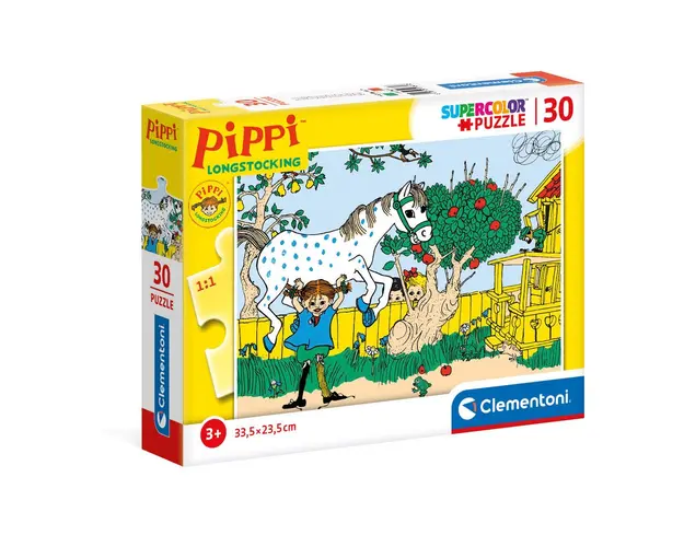 Puzzle 30 piese Clementoni Pippi Longstocking