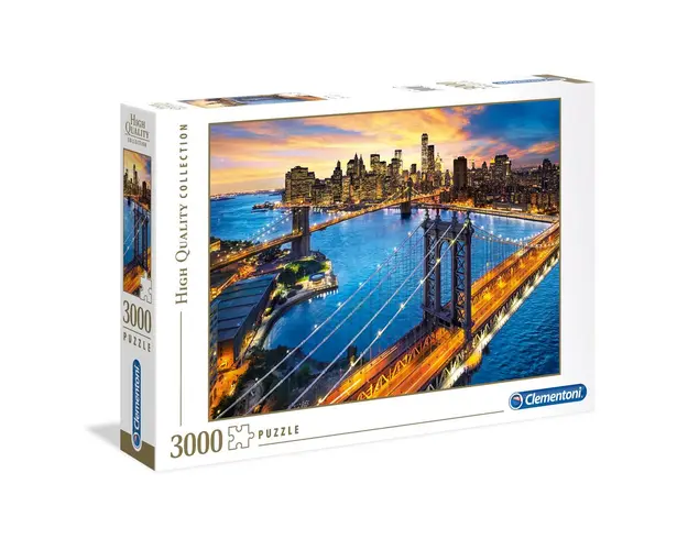 Puzzle 3000 piese Clementoni Evening In New York