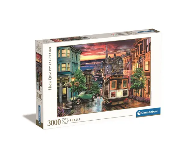 Puzzle 3000 piese Clementoni High Quality Collection San Francisco