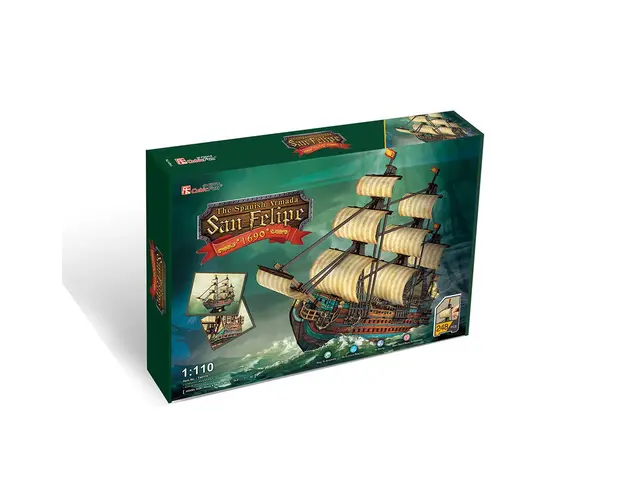 Puzzle 3D Cubic Fun 248 piese nava San Felipe