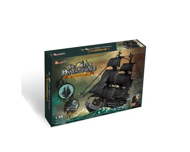 Puzzle 3D Cubic Fun 308 piese nava Regina Ana