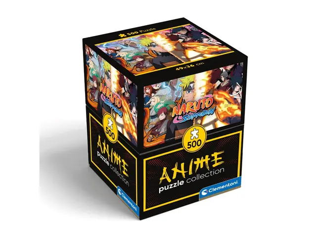 Puzzle 500 piese Clementoni Anime Cube Naruto 35516