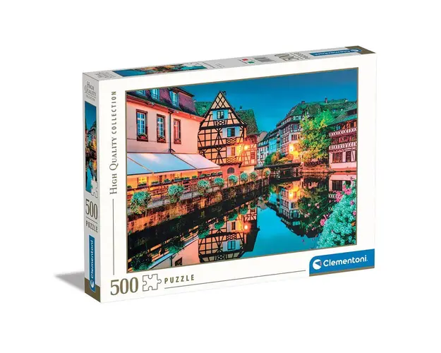 Puzzle 500 piese Clementoni High Quality Collection Old Town Strasbourg