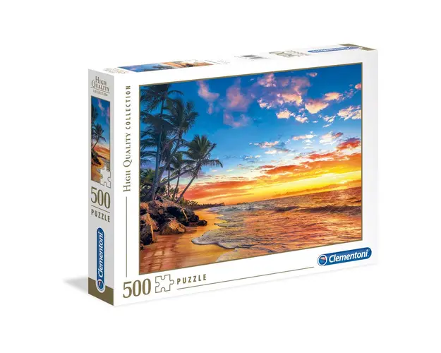 Puzzle 500 piese Clementoni High Quality Collection Paradise Beach