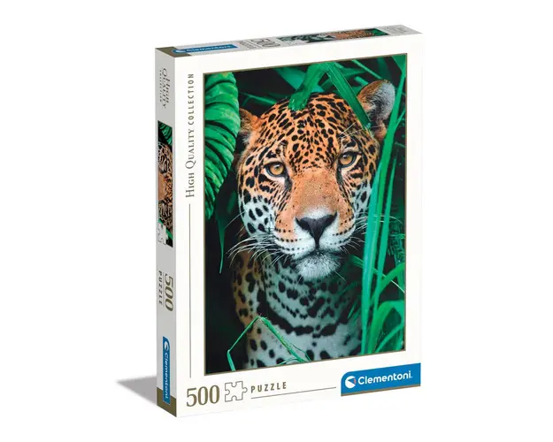 Puzzle 500 piese Clementoni Jaguar in the Jungle